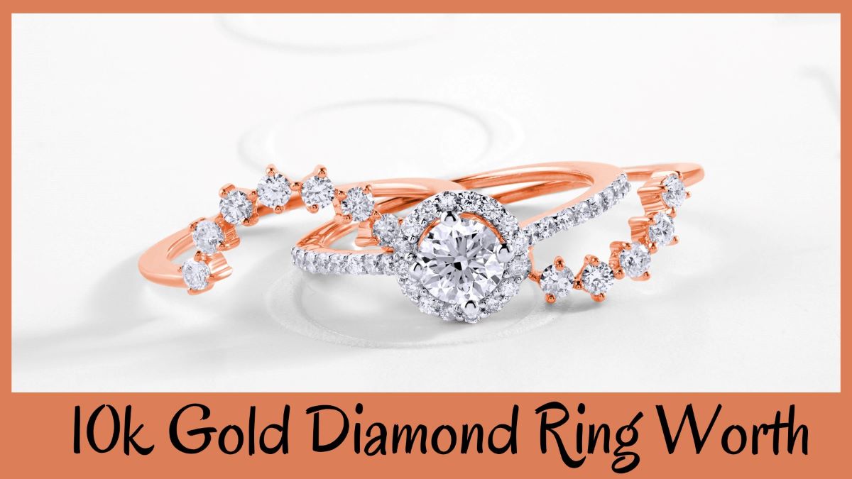 10k Gold Diamond Ring Worth